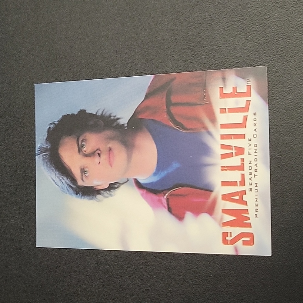 Smallville premium trading card season five 5 superman DC Comic universe clark